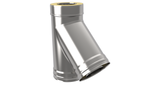 Сэндвич-тройник 45 гр. d = 115/200 мм (Н+Н) 1 ММ  (1) Сэндвич-тройник 45 гр. d = 115/200 мм (Н+Н) 1 ММ  (1)