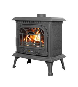 Печь-камин ЧУГУННЫЙ HR-15  антрацит 15 кВт (250 м.куб) (2) Печь-камин ЧУГУННЫЙ HR-15  антрацит 15 кВт (250 м.куб) (2)