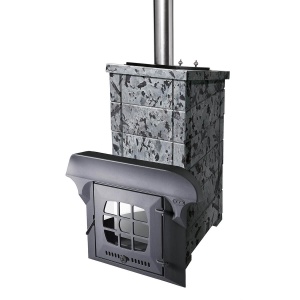 Печь-каменка чугунная КАЛИТА ЭКСТРИМ нержав тоннель и чугунная дверца ПАНОРАМА СЕРП (18 - 34 м.куб) Печь-каменка чугунная КАЛИТА ЭКСТРИМ нержав тоннель и чугунная дверца ПАНОРАМА СЕРП (18 - 34 м.куб)