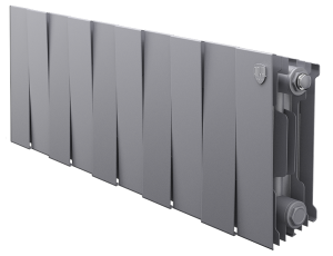 Радиатор биметаллический ROYAL THERMO PIANO FORTE SILVER SATIN 200/100 -  8 секций Радиатор биметаллический ROYAL THERMO PIANO FORTE SILVER SATIN 200/100 -  8 секций