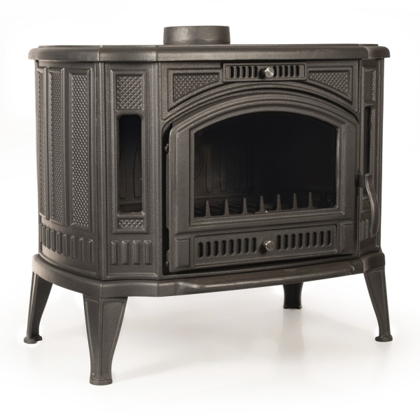 Печь-камин FLAMENCO чугунная d = 150 мм (10 кВт) Печь-камин FLAMENCO чугунная d = 150 мм (10 кВт)