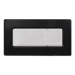 Решетка вентиляционная ЧЕРНАЯ (110 х 240 мм) FIREWAY