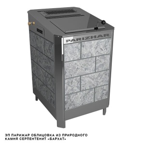 Электрокаменка ПАРиЖАР паротермальная -  4,25 кВт (3-5м.куб.) СЕРП с АЭГПП 380В напольная без пульта