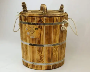 Запарник 30 л с пластиковой вставкой с крышкой, ТЕРМОКЕДР