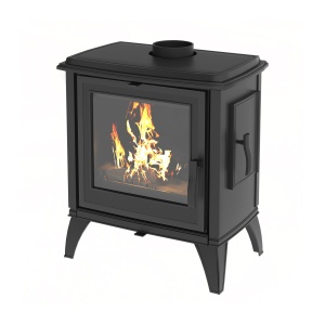 Печь-камин ЧУГУННАЯ  EVEREST  S10  антрацит 10 кВт (200 м.куб) (2) Печь-камин ЧУГУННАЯ  EVEREST  S10  антрацит 10 кВт (200 м.куб) (2)