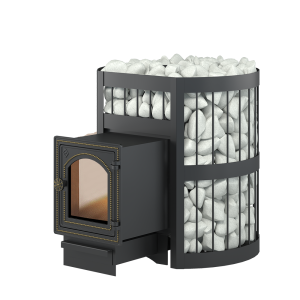 Печь-каменка  чугунная ЛЕГЕНДА  СТАНДАРТ 16 дверца ДТ-4 С (8 - 18 м.куб)  *