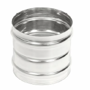 Адаптер котла d = 250 мм (М/М) НЕРЖАВЕЙКА ТИС (0,8 ММ) (430 СТАНДАРТ)