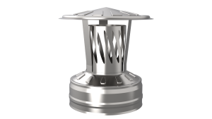 Оголовок d = 150/220 мм с искрогасителем (Н+Н)  (5)