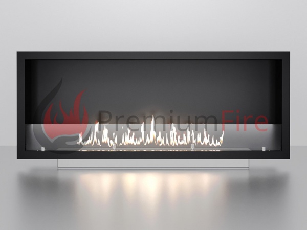 Биокамин Flagman 1800 GlASS black АРОМА встраиваемый, настенный Биокамин Flagman 1800 GlASS black АРОМА встраиваемый, настенный