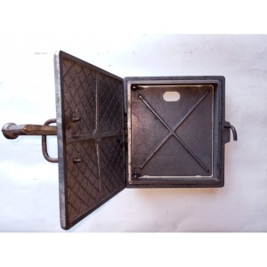 Дверца топочная ДТУ-2  (ПР: 305 x 323 мм) БЛМЗ  (2)