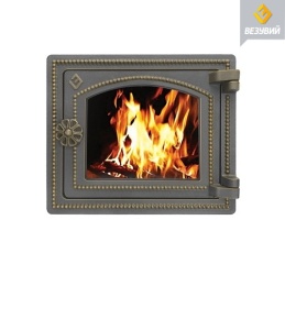 Дверца чугунная ВЕЗУВИЙ ДТ-3 С крашеная БРОНЗА (посадочный размер 210 х 250 мм) Дверца чугунная ВЕЗУВИЙ ДТ-3 С крашеная БРОНЗА (посадочный размер 210 х 250 мм)