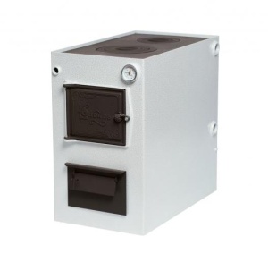 Котел отопительный СИБИРЬ 12ТПЭ без ТЭН Дымоход справа/патрубки 