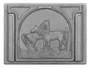 Дверца прочистная ДПр-3 ПРИВОЛЬЕ RLK 446  (ПР: 182 х 140 мм) ЛИТКОМ