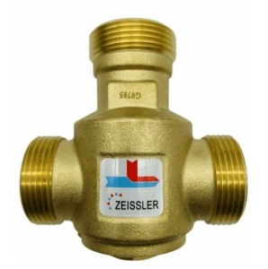 Клапан термостатический смесительный G 1 1/4 НР TIM (60°С)