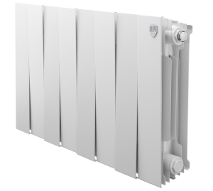 Радиатор биметаллический ROYAL THERMO PIANO FORTE BIANCO TRAFFICO 300/100 -  8 секций Радиатор биметаллический ROYAL THERMO PIANO FORTE BIANCO TRAFFICO 300/100 -  8 секций
