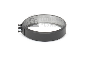 Сэндвич d = 115/200 мм (Н+Н) L =  500 мм ТИС (0,8 ММ) MC Black