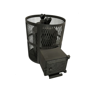 Печь-каменка ПАРЛАЙТ 12-4 ДТ-3 d = 115 мм (6 - 12 м.куб)