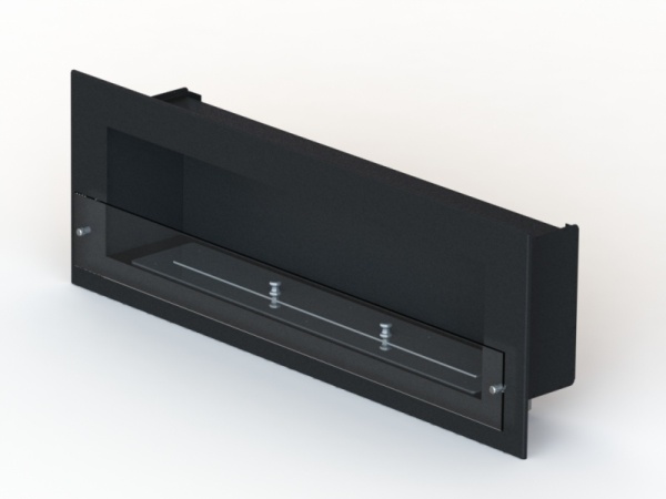 Биокамин WINDOW  500 GLASS LUX black напольный, настольный Биокамин WINDOW  500 GLASS LUX black напольный, настольный