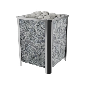 Электрокаменка ПРЕМЬЕРА М - 15 кВт ТАЛЬКОХЛОРИТ (12 - 18 м.куб.) 380В напольная без пульта